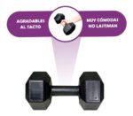 Set 2 Mancuernas Pesa Pvc Rellena Premium 10 Kg Gimnasio - Imagen 3