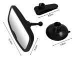 Espejo Priori Ac6705 Ajustable Para Auto 0-24 Meses - Imagen 2