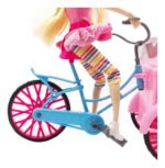 Juguete Muñeca Tiny Con Bicicleta Candy 30cm Articulado - Imagen 4