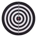 Tablero Dardos Albatros-5072 Madera Reversible Niños Punta Acero Negro Rayas - Imagen 2