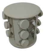 Especieros Giratorio Condimentero X12 Frascos Especias - Imagen 2