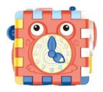 Cubo Didactico Bebe Encastre Reloj Piano Musica Babymovil - Imagen 2