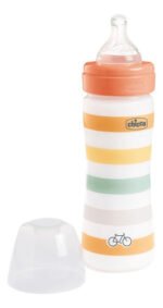 Mamadera Chicco Wellbeing 250ml Anticolico 2+ Babymovil - Imagen 3