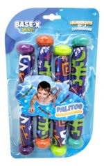Set Juego Buceo X4 Palitos Submarinos Tela Sumergible Base-x