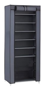 Botinero Organizador De Botas Zapatos 9 Estantes Color Gris - Imagen 2