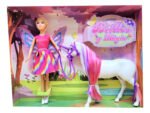 Muñeca Tiny Hada Y Su Unicornio Brillos Y Magia Cod 53902 - Imagen 2