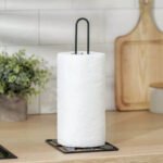 Porta Rollo Papel De Cocina Metal Diseño Premium Bazar - Imagen 4