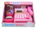 Juguete Caja Registradora Hamburguesería Comida Accesorios - Imagen 6