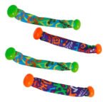 Set Juego Buceo X4 Palitos Submarinos Tela Sumergible Base-x - Imagen 2