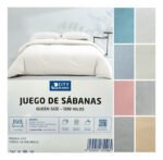 Juego De Sabanas Hotel 1200 Hilos Twin Size Premium 100x200 - Imagen 10