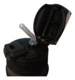 Set De 3 Botellas Deportiva Motivacional Medidor Gimnasio Color Negro - Imagen 6