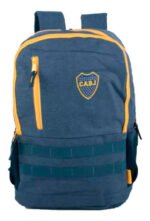 Mochila Boca Juniors 17,5 Pulgadas Modelo Color Azul Diseño De La Tela Liso - Imagen 5