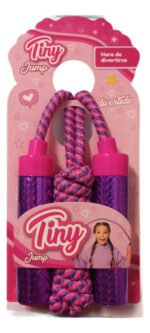 Juego Soga Para Saltar Infantil Nena Tiny Jump Babymovil Color Violeta
