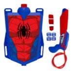 Mochila Pistola Lanza Agua Spiderman Cap America Boca River - Imagen 2
