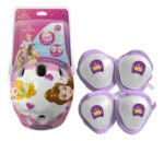 Set Proteccion Patin Casco Barbie Minnie Mickey Spiderman - Imagen 2