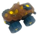 Dino Car Assembly Triceratops Marron Vehiculo Para Armar - Imagen 3