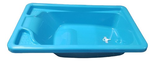 Bañera Bañadera Con Tapon Bebe 30 Litros Catre Babies Co Color Celeste