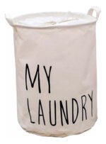 Canasto Organizador Ropa Sucia Cesto Semi Rígido Plegable - Imagen 2