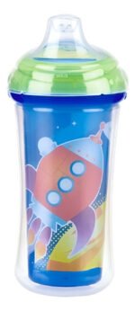 Vaso Para Niño Nuby Antiderrame Termico 9693cl 9m - Imagen 7