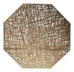 Pack X 6 Individuales De Mesa Octogonal Deco Hogar