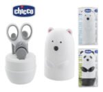 Set Higiene Manicuria Uñas Bebe Chicco Oso 4 En 1 Babymovil - Imagen 6