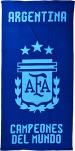 Toallon Playero 150x 70cm Estampado Boca River Argentina - Imagen 5