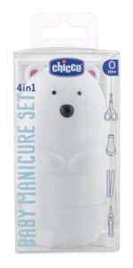 Set Higiene Manicuria Uñas Bebe Chicco Oso 4 En 1 Babymovil - Imagen 8