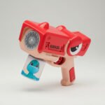 Burbujero Dino Pistola Burbujas Para Bebés 3+ Años - Imagen 2