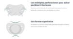 Chupete Bebe Chicco Physio Air Silicona 2 Unidades Babymovil - Imagen 10