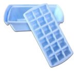 Pack 3 Cubeteras Hielera Plástico Con Contenedor De Guardado - Imagen 2