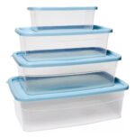 Set 4 Contenedores Hermeticos Con Tapa Frezzer Microondas - Imagen 20