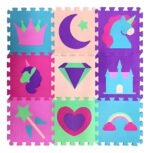 Pisos De Goma Eva Encastrables Animales Formas Love Full - Imagen 22