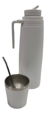 Combo Set Termo Mate Bombilla Acero Inoxidable 1,3 Litros - Imagen 14