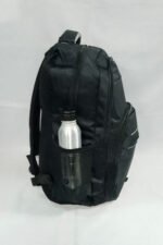 Mochila Reforzada Estilo Urbana 47x32x14 Clasica Escolar Color Negro Diseño De La Tela Liso - Imagen 2