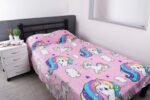 Manta Frazada Estampado Cama 1 1/2 Infantil Suave Flannel