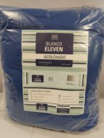 Acolchado Blanco París 2 1/2 Liso Reversible Doble Faz - Imagen 50