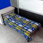 Frazada Manta Flannel Futbol Licencia Boca River 1 1/2 Plaza - Imagen 19