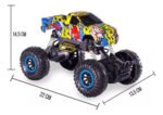 Juguete Auto 4x4 Radio Control Remoto Todo Terreno Babymovil - Imagen 3