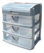 Cajonera Organizadora 3 Cajones Escritorio Maquillaje Kuma - Imagen 7