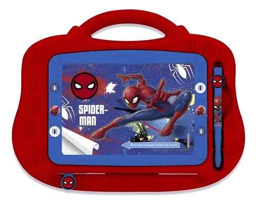 Pizarra Grande Magica A Color Spiderman Princesa Babymovil
