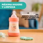 Mamadera Chicco Perfect5 150ml Flujo Lento 0m+ Rosa - Imagen 10