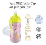 Nuk Repuesto Pico Silicona Para Vaso Junior Cup Blanco - Imagen 2