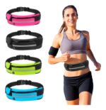 Riñonera Deportiva Correr Running Celular Llaves Impermeable - Imagen 34