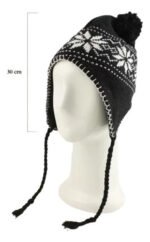 Gorro Lana Coya Interior Polar Abrigado Invierno - Imagen 2