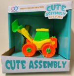 Combo Set X3 Juguete Autitos Tren Tractor Armar Infantil - Imagen 5