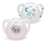 Chupete Bebe Brilla Oscuridad Nuk 0-6 6-18 Meses Babymovil - Imagen 4