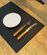 Set X 6 Individuales De Mesa Simil Cuero Impermeable Premium - Imagen 8