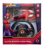 Spiderman Auto A Control Remoto Basico Hombre Araña Color Azul Y Rojo - Imagen 7