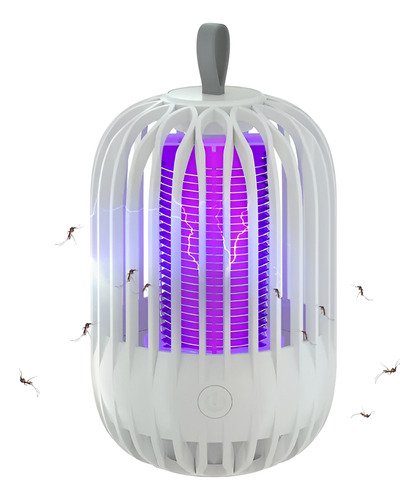 Lampara Led 9w Mata Moscas Mosquitos Insectos