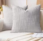 Almohadon Nordico Chenille Decorativo Cierre 40x40cm - Imagen 4